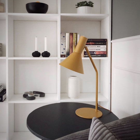 Lyss bordlampe 50 cm-Bordlamper-Frandsen-Matt svart-101401-Lightup.no