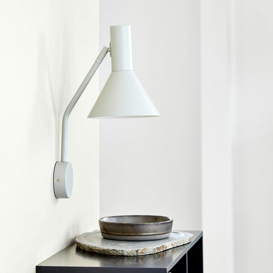 Lyss vegglampe-Vegglamper-Frandsen-Matt svart-104642-Lightup.no