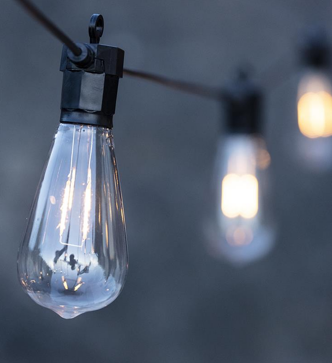 Lysslynge 10 lys stor - Garden 24 - Svart-Utebelysning Garden 24-Marksløjd-Svart-Mrk-107293-Lightup.no