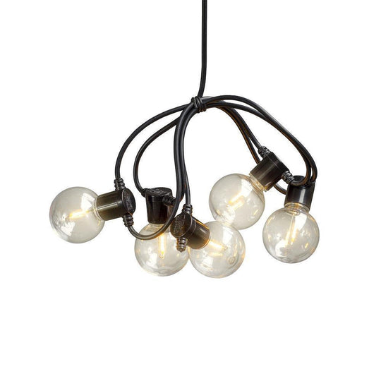 Lysslynge 20 lys, plast - Amber-Utebelysning Lysslynge-Konstsmide-Amber-2374-800-Lightup.no