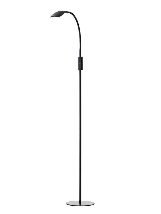 Mamba gulvlampe 5,5W 3000K 3 step dim - Svart-Gulvlamper-Nielsen Light-Svart-NL-351840-Lightup.no