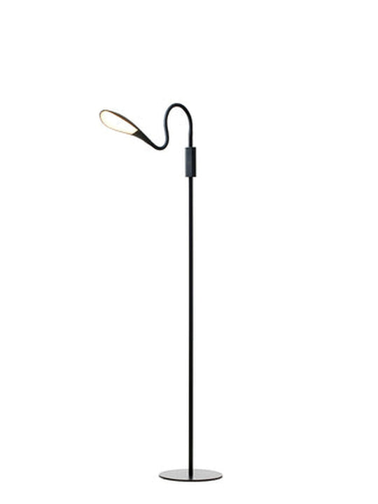Mamba gulvlampe 5,5W 3000K 3 step dim - Svart-Gulvlamper-Nielsen Light-Svart-NL-351840-Lightup.no