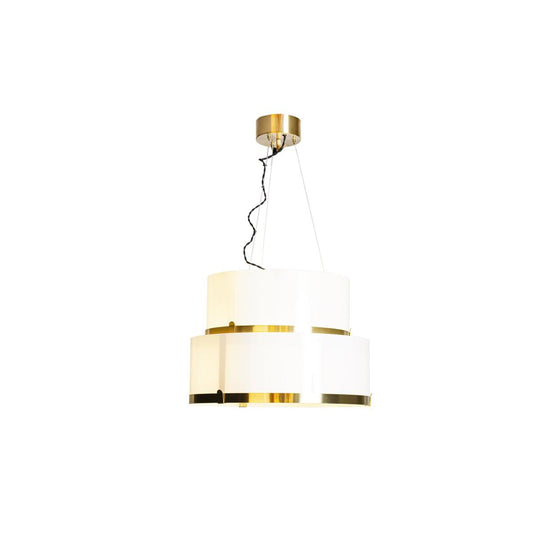 Marcel takpendel Ø50-Takpendler-By Rydens-Messing/Hvit-Brs-4211010-6509-Lightup.no