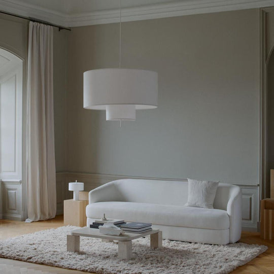 Margin takpendel Ø:90-Takpendler-New Works-Beige-Nes__21330-Lightup.no