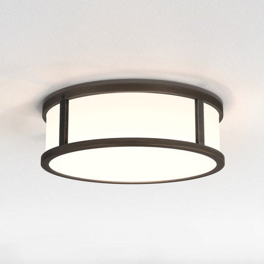 Mashiko Round 230 taklampe IP44 - Bronsefarget-Taklamper-Astro Lighting-Bronse-Asg__1121097-Lightup.no