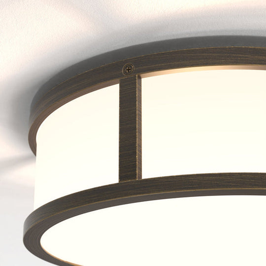 Mashiko Round 230 taklampe IP44 - Bronsefarget-Taklamper-Astro Lighting-Bronse-Asg__1121097-Lightup.no