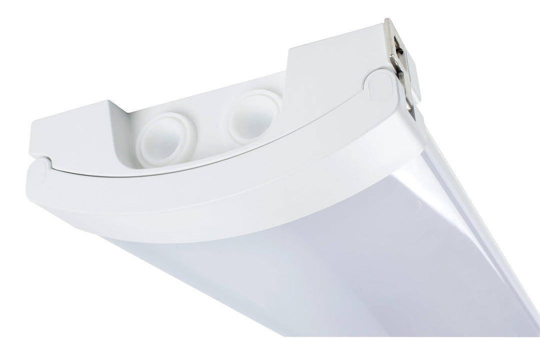 Mega Batten lysarmatur 47W 3000/4000K IP44 - 151 cm-Taklamper-NorDesign-Hvit-511511005-Lightup.no