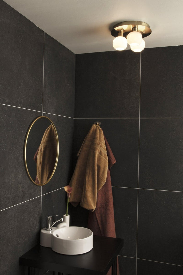 Messina taklampe-Taklamper-Aneta Lighting-Krom / Opal-16905-20-Lightup.no