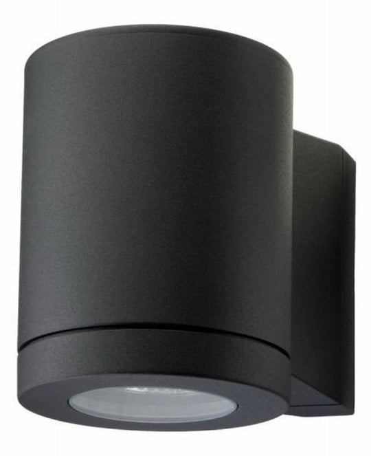 Metro utelampe 1x4,5W LED 2700K-Utebelysning vegg opp og ned-Sg Armaturen As-Svart-3104445-Lightup.no