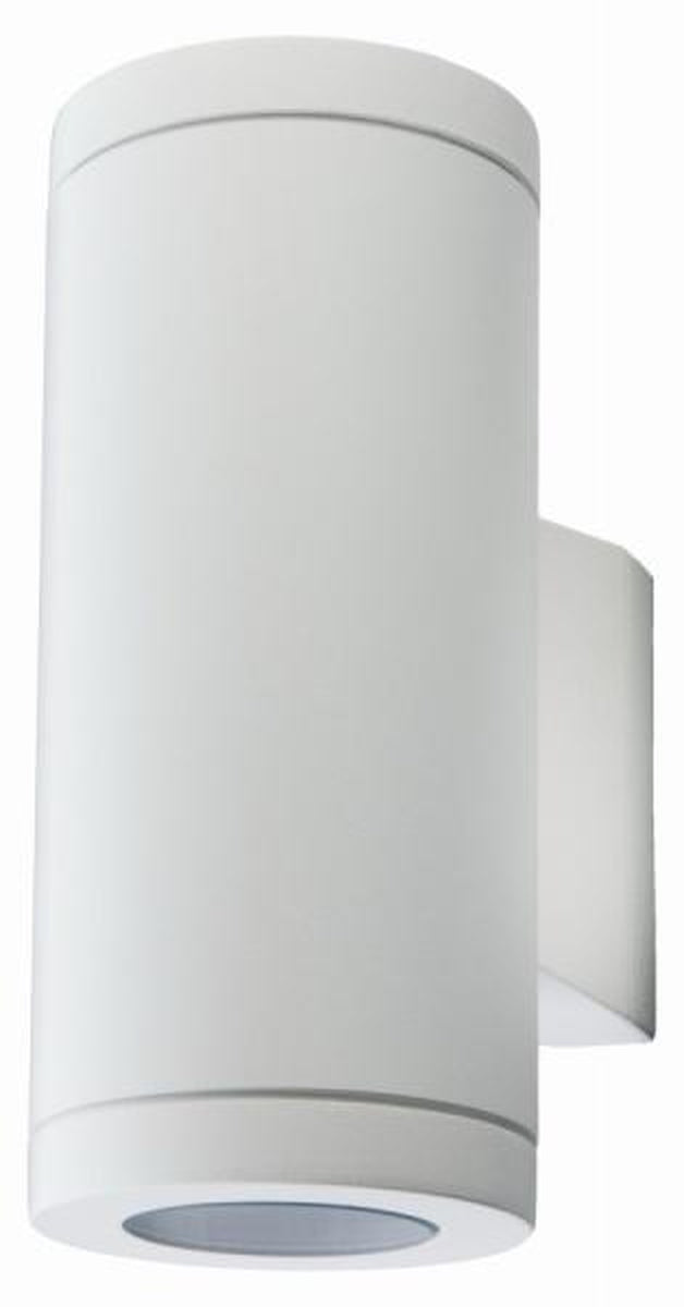 Metro utelampe 2x4,5W LED 2700K-Utebelysning vegg opp og ned-Sg Armaturen As-Hvit-3104443-Lightup.no