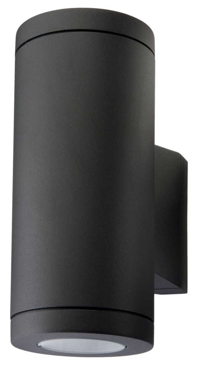 Metro utelampe 2x4,5W LED 2700K-Utebelysning vegg opp og ned-Sg Armaturen As-Svart-3104447-Lightup.no