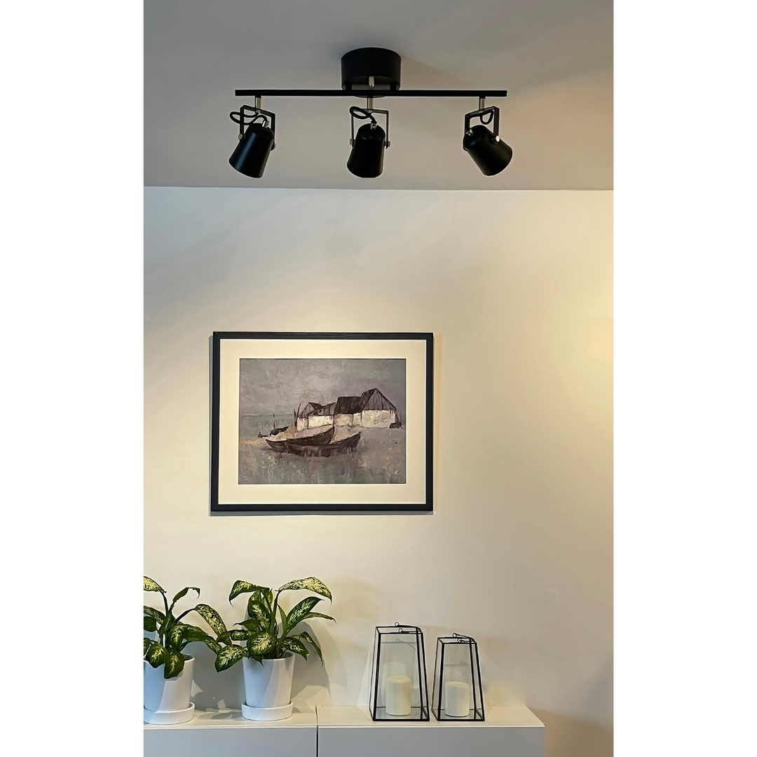 Metz taklampe 3 spotter-Taklamper-Aneta Lighting-Hvit-76101-70-Lightup.no