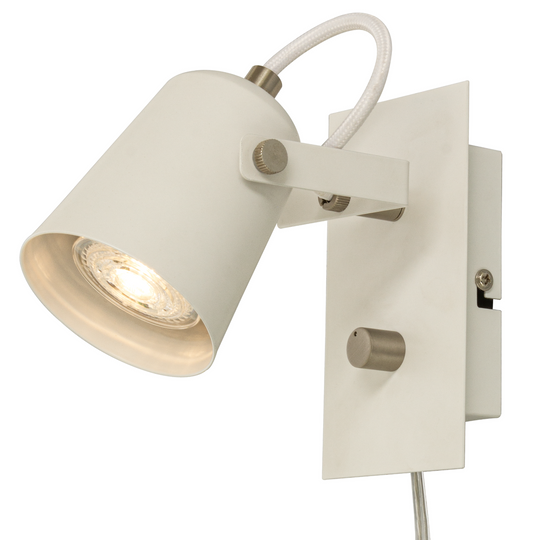 Metz vegglampe-Vegglamper-Aneta Lighting-Hvit-70100-70-Lightup.no