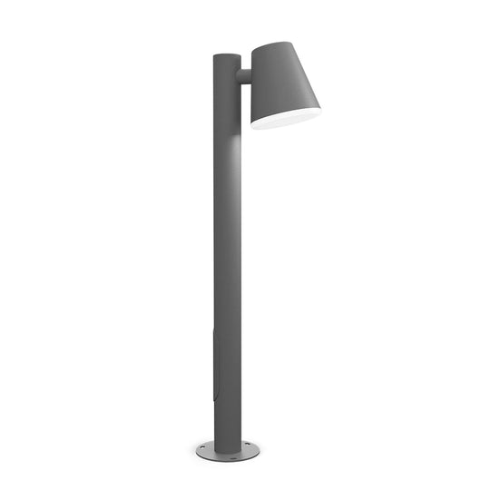 Mist pullert 102,9 cm, utendørs IP44 E27-Utebelysning pullert-Belid-Grafitt-7300054-Lightup.no