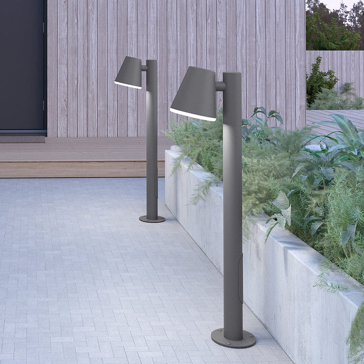 Mist pullert 102,9 cm, utendørs IP44 E27-Utebelysning pullert-Belid-Grafitt-7300054-Lightup.no