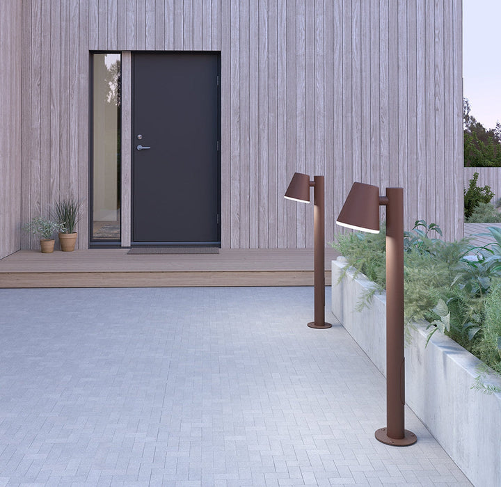 Mist pullert 102,9 cm, utendørs IP44 E27-Utebelysning pullert-Belid-Grafitt-7300054-Lightup.no