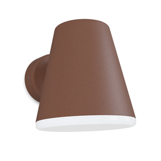 Mist vegglampe utendørs IP44 E27-Utebelysning vegg opp og ned-Belid-Rust-7302154-Lightup.no