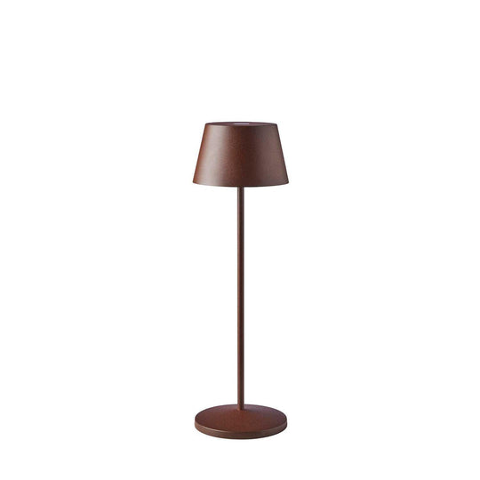 Modi bordlampe oppladbar IP65 - Corten-Utebelysning Hagebelysning-LOOM Design-LF-820-001-Lightup.no