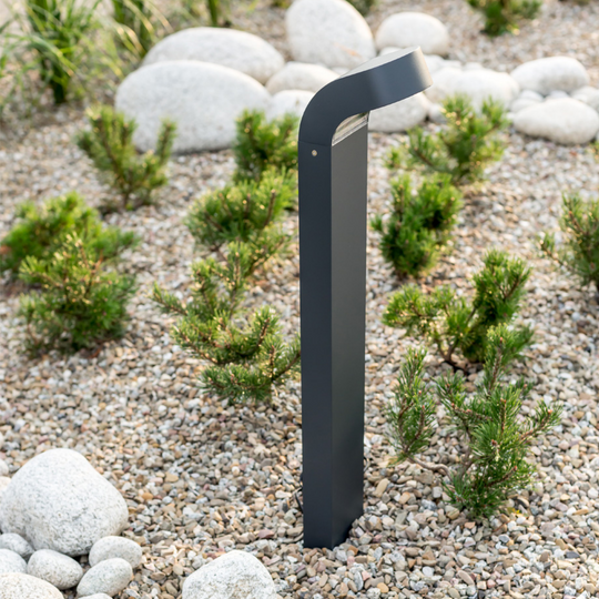 Molde pullert Grafitt-Utebelysning pullert-Norlys-Grafitt-3120061-Lightup.no