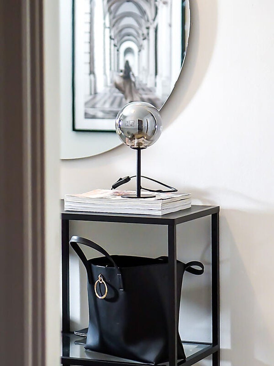 Molekyl bordlampe 27 cm-Bordlamper-Aneta Lighting-Svart / Røyk-68909-15-Lightup.no