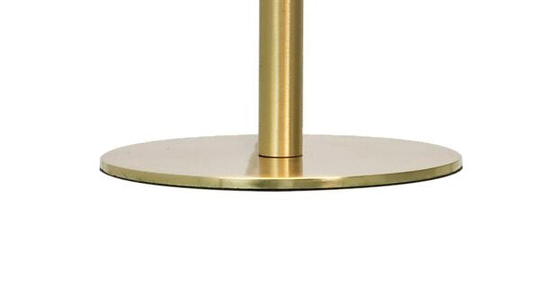 Molekyl bordlampe 27 cm-Bordlamper-Aneta Lighting-Messing / Opal-68909-25-Lightup.no