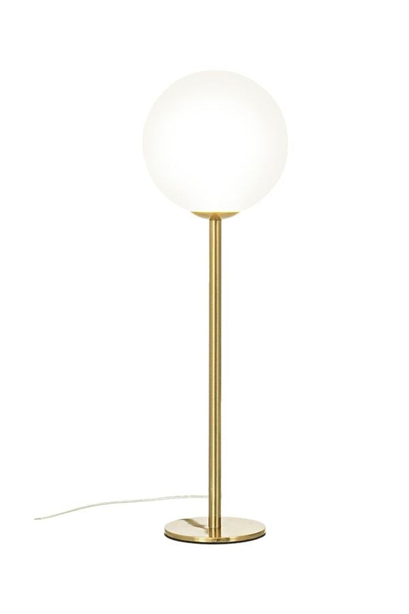Molekyl bordlampe 43 cm-Bordlamper-Aneta Lighting-Messing / Opal-68001-25-Lightup.no