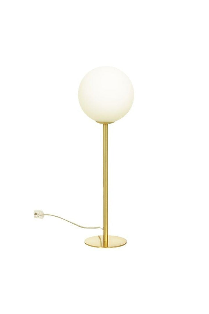 Molekyl bordlampe 43 cm-Bordlamper-Aneta Lighting-Messing / Opal-68001-25-Lightup.no