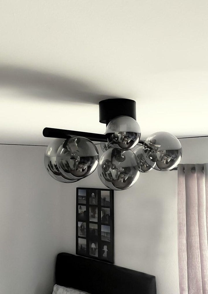 Molekyl taklampe-Taklamper-Aneta Lighting-Messing / Hvit-66910-25-Lightup.no