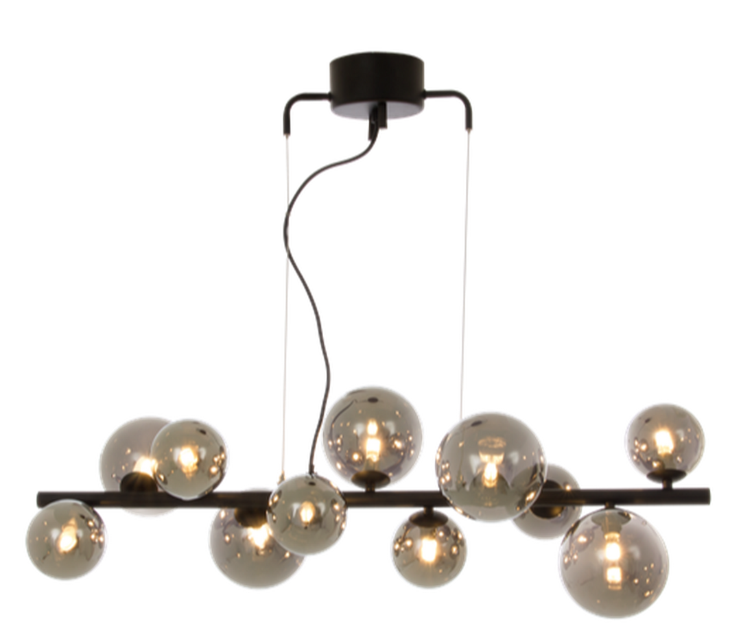 Molekyl takpendel-Takpendler-Aneta Lighting-Messing / Hvit-65909-25-Lightup.no