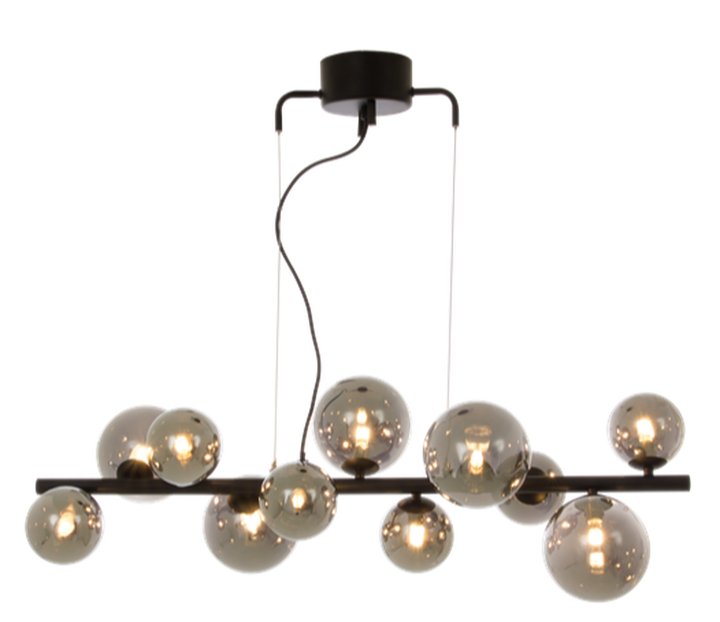 Molekyl takpendel-Takpendler-Aneta Lighting-Messing / Hvit-65909-25-Lightup.no