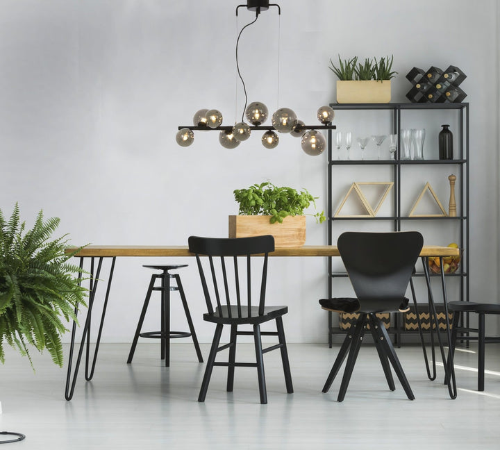 Molekyl takpendel-Takpendler-Aneta Lighting-Messing / Hvit-65909-25-Lightup.no