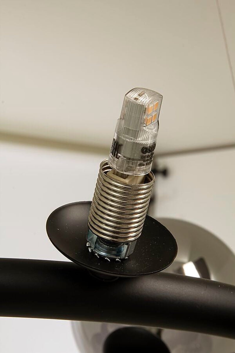 Molekyl takpendel rund-Takpendler-Aneta Lighting-Messing / Opal-65100-25-Lightup.no