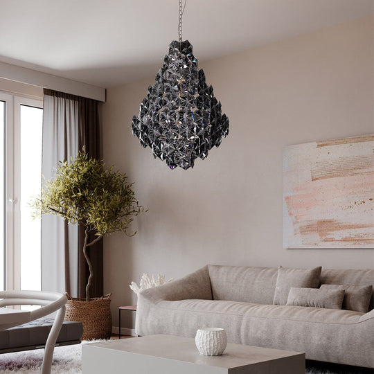 Monarque Grande takpendel Svart krom-Takpendler-By Rydens-Svart krom-Brs-4200940-6513-Lightup.no