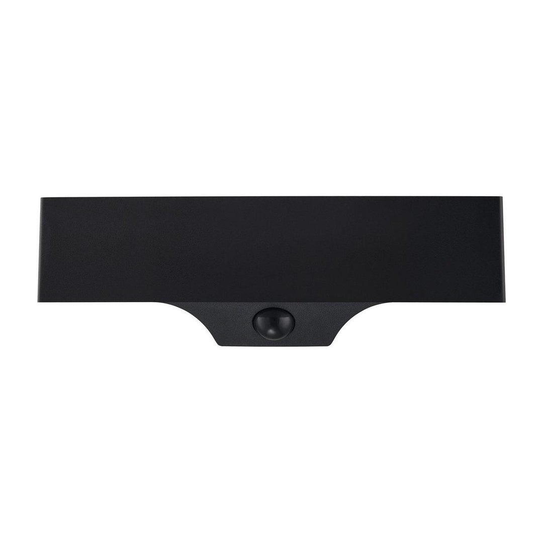 Monay square solar vegglampe utendørs 5W 3000 Kelvin - Solcelle-Utebelysning vegg opp og ned-Nordlux-Svart-2518341003-Lightup.no