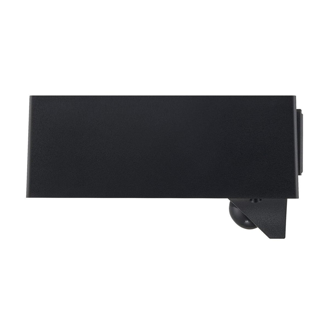 Monay square solar vegglampe utendørs 5W 3000 Kelvin - Solcelle-Utebelysning vegg opp og ned-Nordlux-Svart-2518341003-Lightup.no