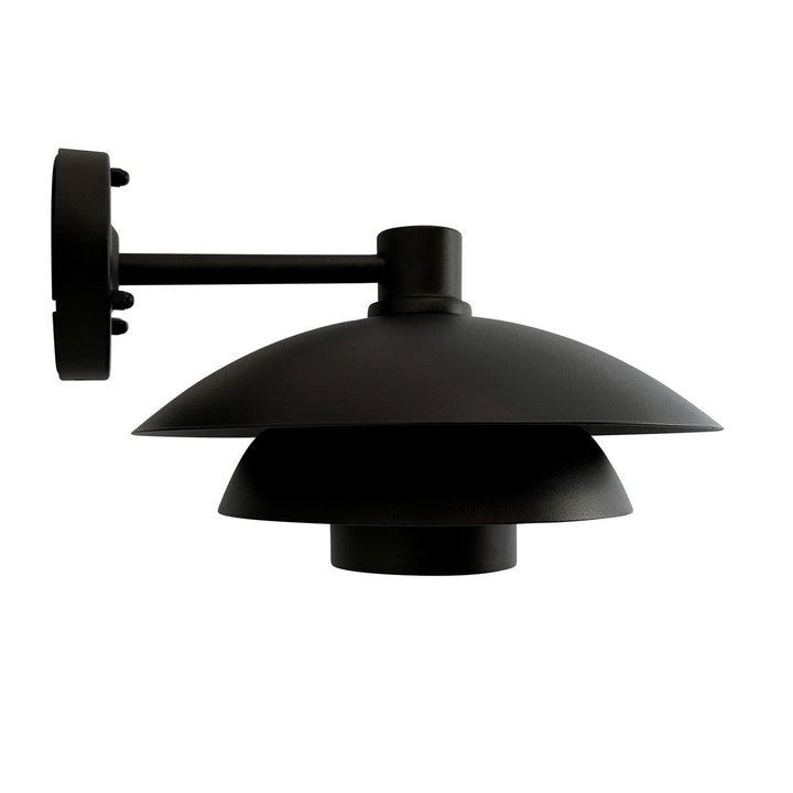 Morph D30 utendørs vegglampe IP44 - Svart-Utebelysning vegg klassisk-Dyberg Larsen-Svart-DL-8232-Lightup.no