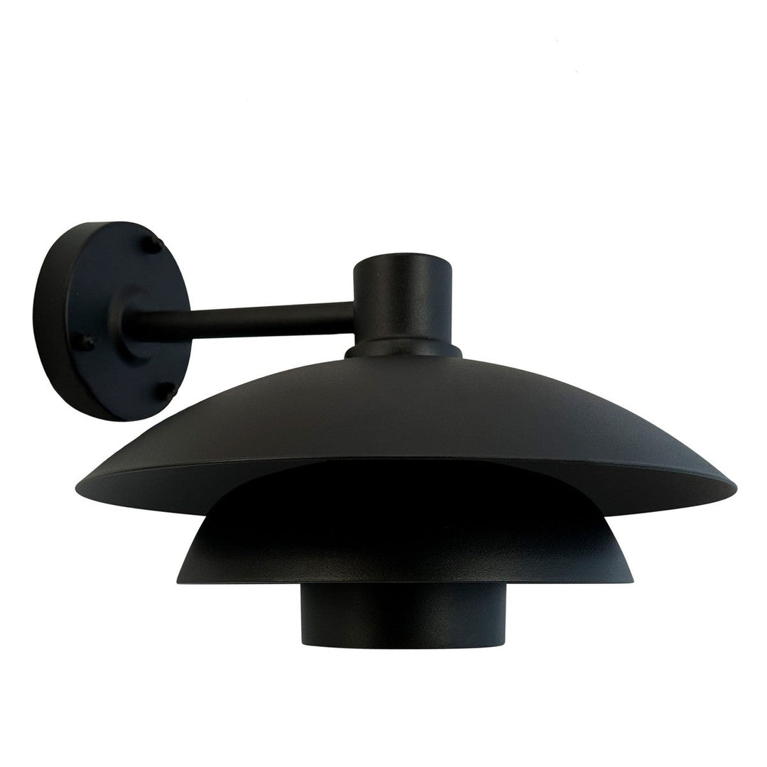 Morph D30 utendørs vegglampe IP44 - Svart-Utebelysning vegg klassisk-Dyberg Larsen-Svart-DL-8232-Lightup.no