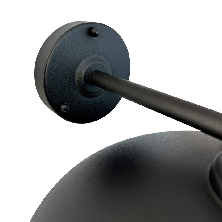 Morph D30 utendørs vegglampe IP44 - Svart-Utebelysning vegg klassisk-Dyberg Larsen-Svart-DL-8232-Lightup.no