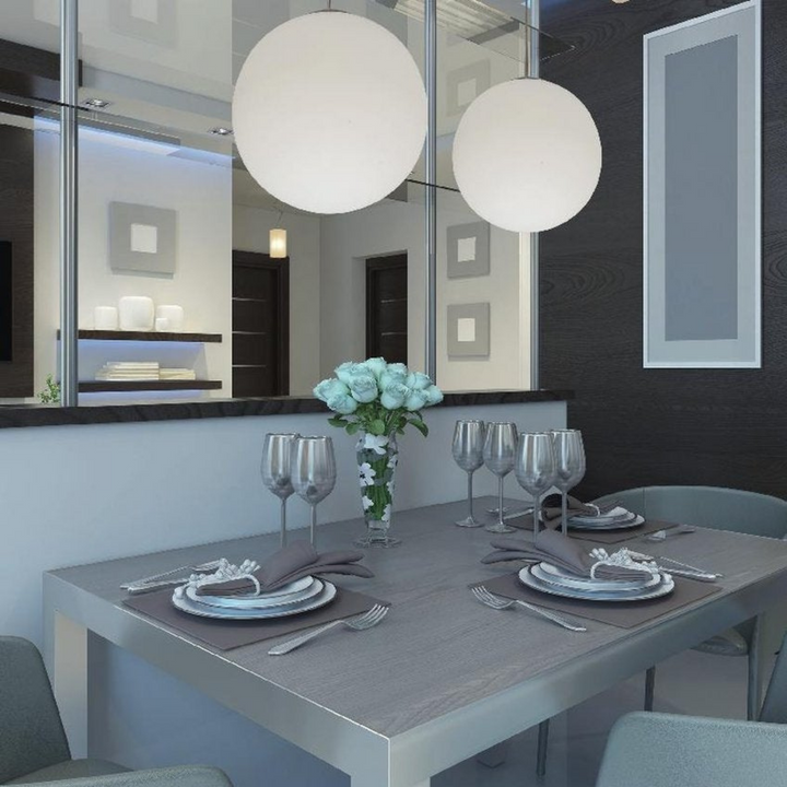 Mundo takpendel 40 cm-Takpendler-NorDesign-Svart / Hvit-708770540-Lightup.no