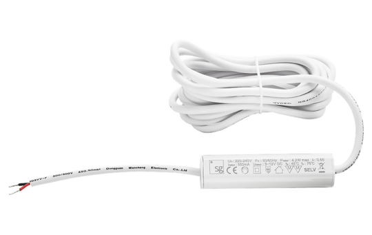 Nano driver DC 4,2W 350MA - Dimbar-Downlight tilbehør-Sg Armaturen As-Hvit-6600602-Lightup.no