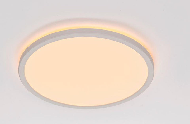 Nika taklampe 18W 3-step dim 30 cm IP54 - Hvit-Taklamper-Ms - belysning-Hvit-9400391003-Lightup.no
