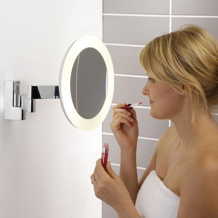 Nimi rundt sminkespeil med lys-Baderomsbelysning sminkespeil-Astro Lighting-Krom-Asg__1163008-Lightup.no