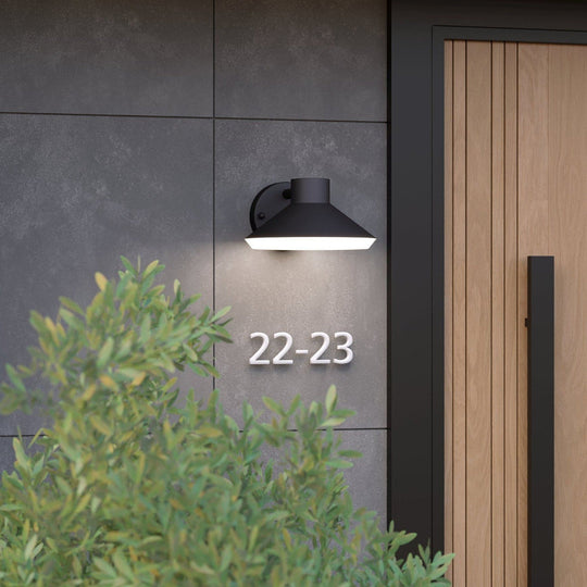 Ninnarella vegglampe utendørs IP44 - Svart-Utebelysning vegg opp og ned-Eglo-Svart-900688-Lightup.no