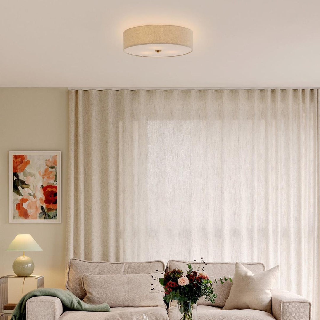 Noah 35 taklampe-Taklamper-Globen Lighting-Beige-761802-Lightup.no