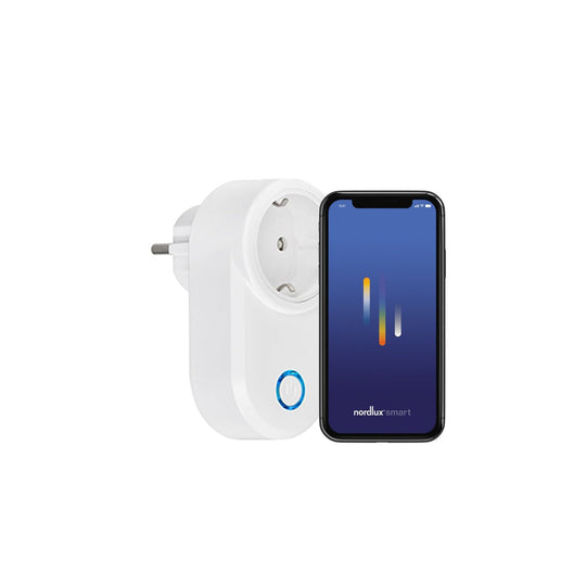 Nordlux Smart Eu Stikkontakt - Hvit-Elektro stikkontakter-Nordlux-Hvit-2170010001-Lightup.no