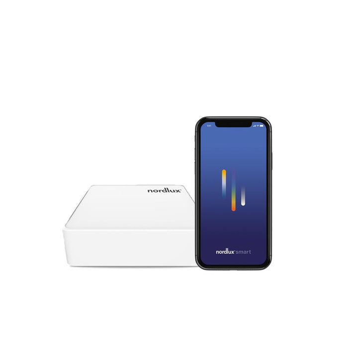 Nordlux smart Dual-Wifi bridge for styring av smart lyskilder-Smartpærer E27-Nordlux-Hvit-2170220001-Lightup.no