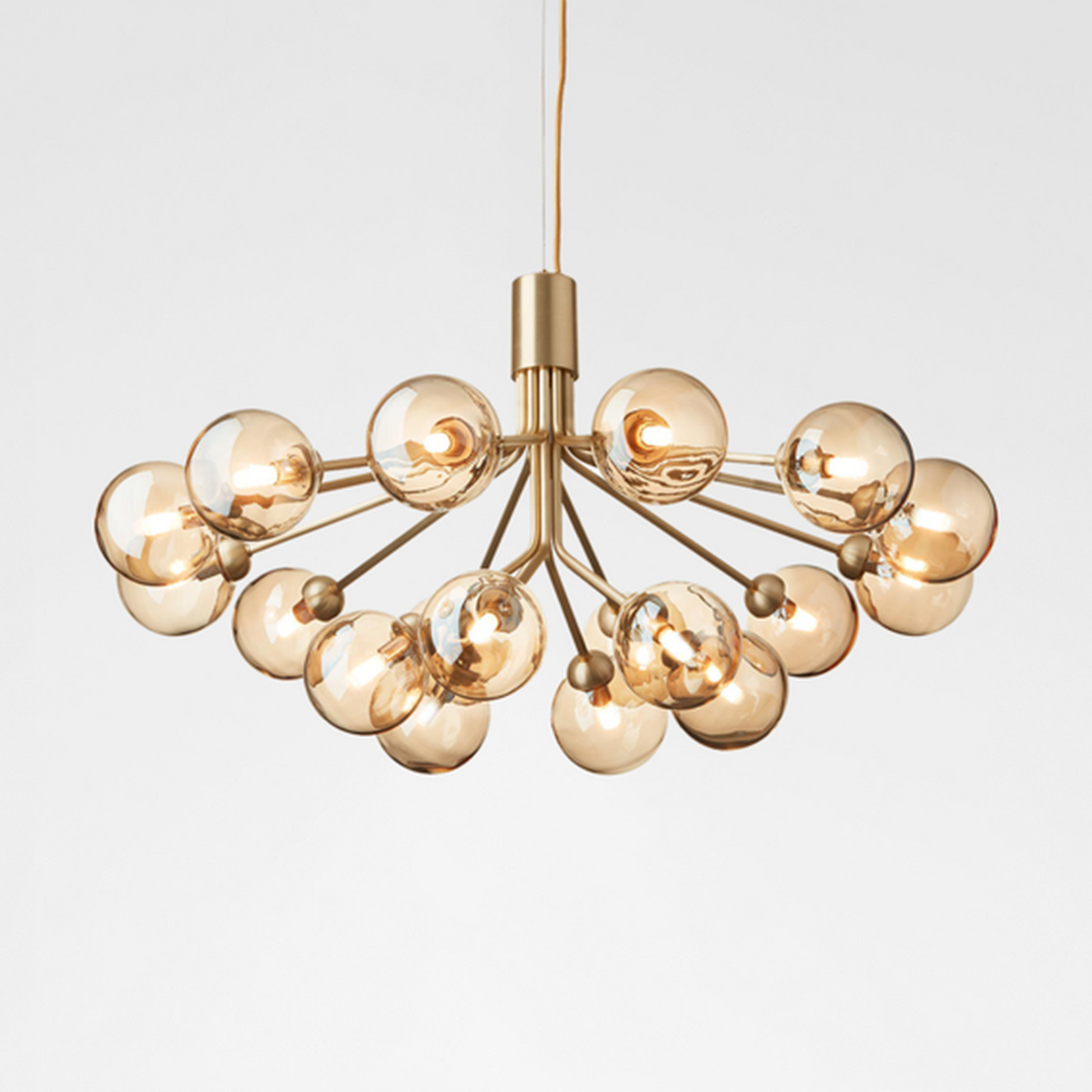 Nuura Apiales 18 messing/optic gold glass-Takpendler-Nuura-Messing-Nua__2051011-Lightup.no