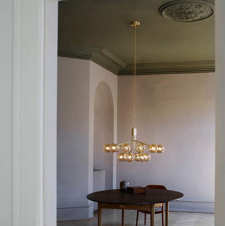 Nuura Apiales 18 messing/optic gold glass-Takpendler-Nuura-Messing-Nua__2051011-Lightup.no