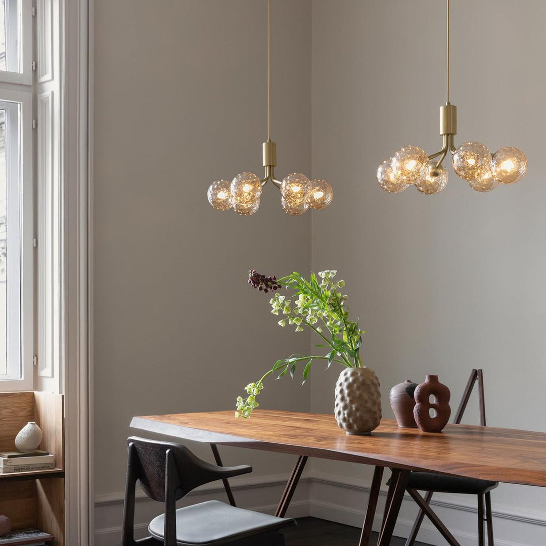 Nuura Apiales 6 taklampe messing / optic gold-Takpendler-Nuura-Messing-Nua__2053012-Lightup.no