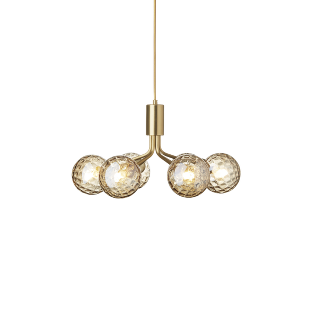 Nuura Apiales 6 taklampe messing / optic gold-Takpendler-Nuura-Messing-Nua__2053012-Lightup.no